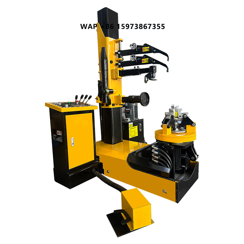 Tire Changer Machine - Hocheffiziente Vertikale Elektrische LKW-Reifenreparaturmaschine Professioneller Vollautomatischer