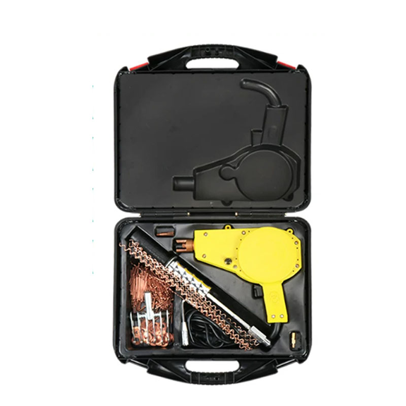 Dent Repair Puller - Auto-Dellenreparaturgerät 220V mit Punktschweißgerät, Rundplatten, Schweißbolzen