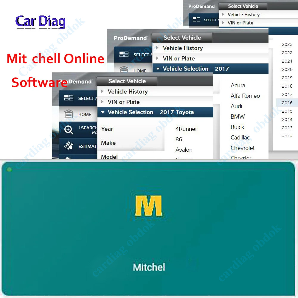 Auto Repair Shop Manager - 2026 Für Mit-chel l Online AUTO-Reparatursoftware