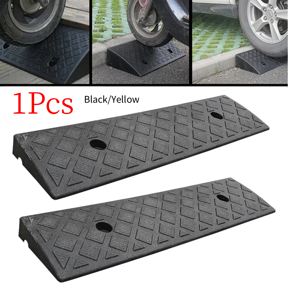 Garage Creeper Roller - Auto-Rad-Einfahrtsrampen, 30 mm Höhe, Kunststoff-Kombi-Rampe, rutschfeste