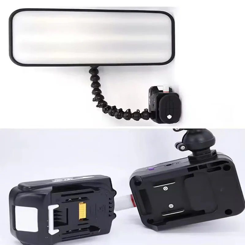 Dent Repair Puller - Auto-Dellen-Reparaturlampe mit elektrischen Saugnäpfen und LEDs,