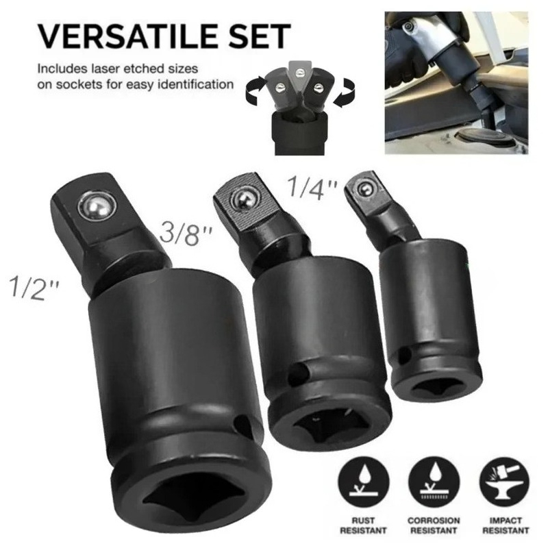 1/3 Stück 360-Grad-Schwenkadap – Pneumatic Impact Wrench Bewertung und Preis