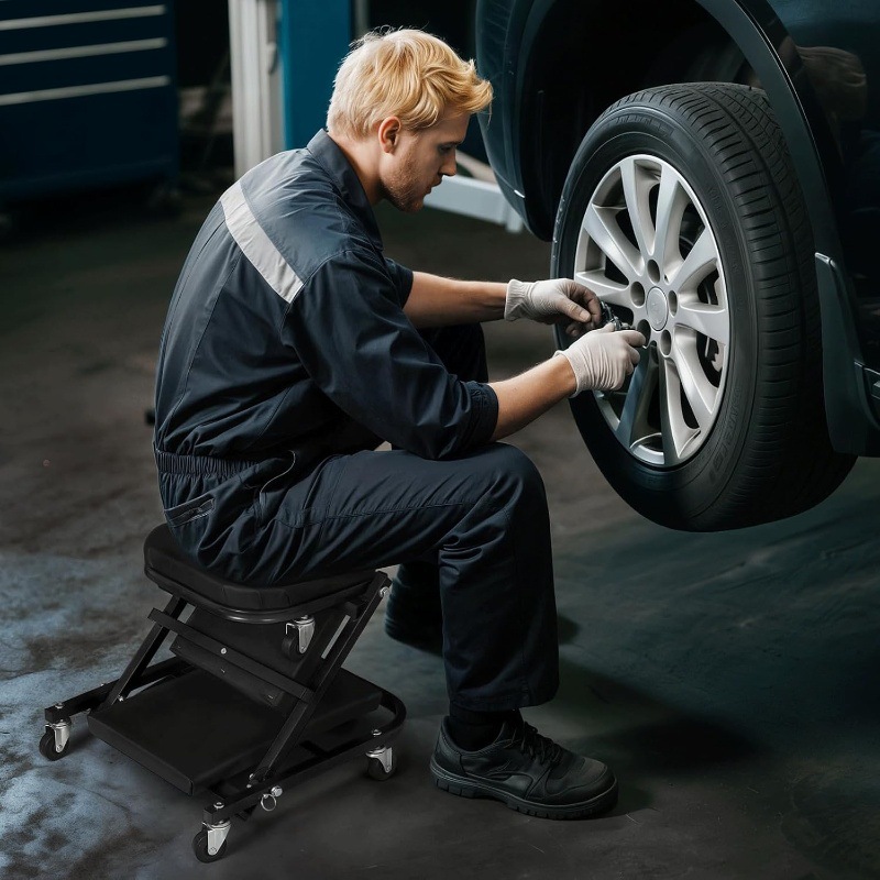 36-Zoll klappbare Kfz-Reparatu – Garage Creeper Roller Bewertung und Preis