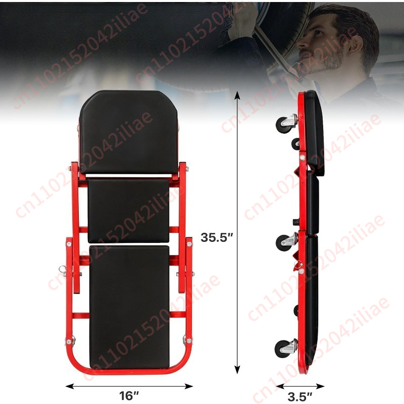 36-Zoll klappbare Kfz-Reparatu – Garage Creeper Roller Bewertung und Preis