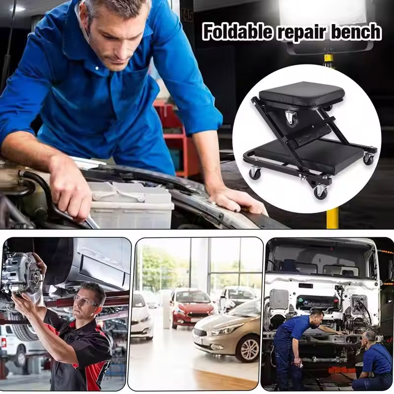Kfz-Werkbankstuhl mit Rollen,  – Garage Creeper Roller Bewertung und Preis
