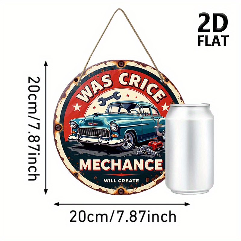 2D-Flugzeug, Retro-Autoreparat – Auto Repair Shop Logo Bewertung und Preis