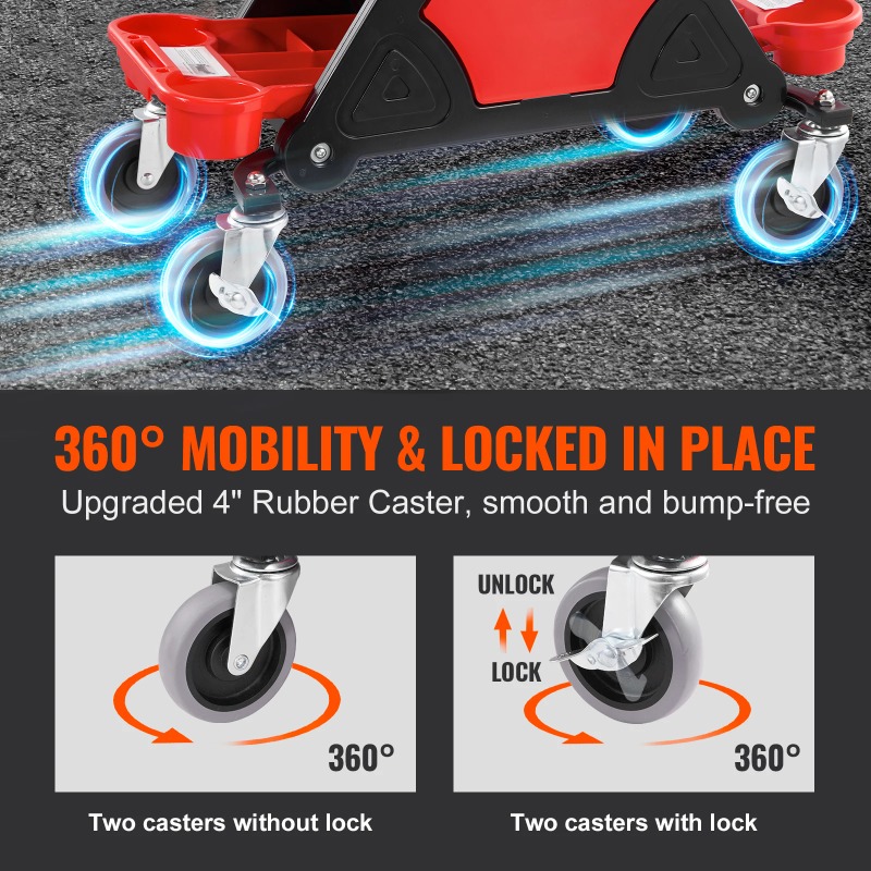 Rollbarer Mechanikersitz 300 L – Garage Creeper Roller Bewertung und Preis