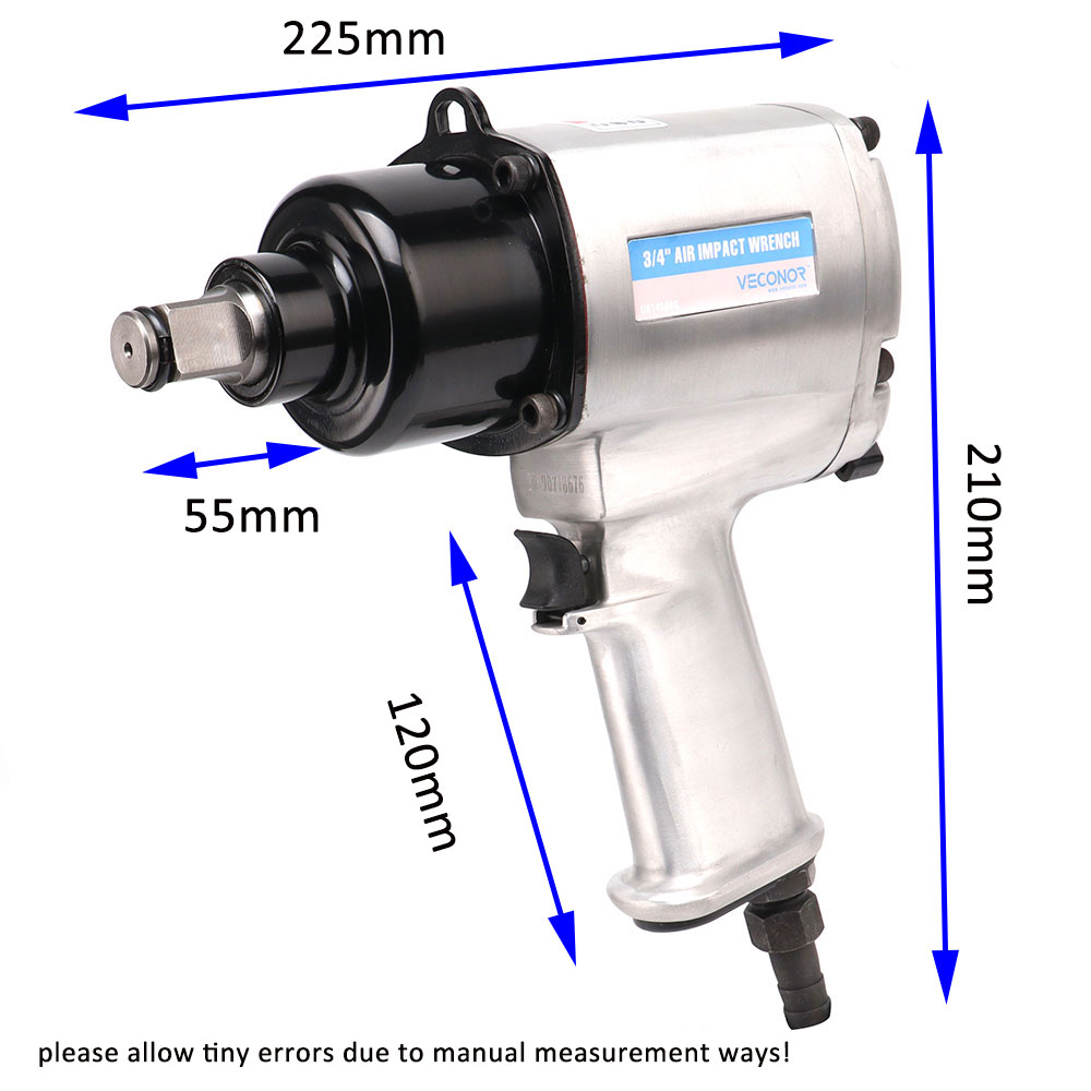 3/4 zoll Antriebsluft-schlagsc – Pneumatic Impact Wrench Bewertung und Preis