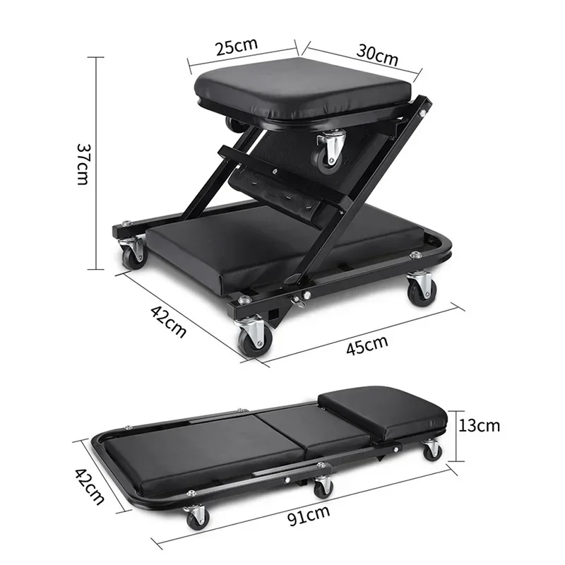 36 zoll Klapp Auto Creeper Sit – Garage Creeper Roller Bewertung und Preis
